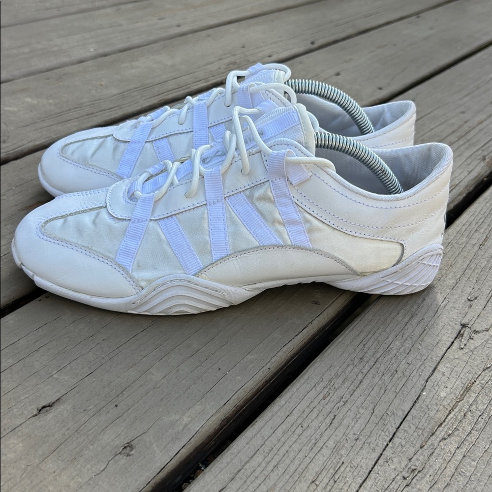 Nfinity Evolution Leather/Sateen White Cheer Shoe… - image 4
